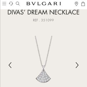 Bvlgari Diva’s dream necklace. Brand new